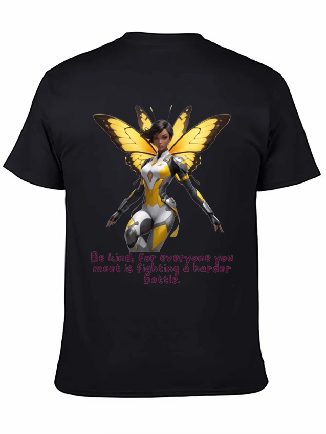 Be Kind Lightweight Cotton T-Shirt – Daily Comfort Graphic Shirt