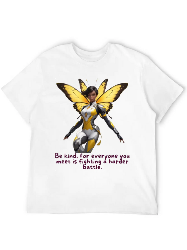 Be Kind Lightweight Cotton T-Shirt – Daily Comfort Graphic Shirt
