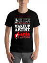 Be Nice To Makeup Artist Santa Watching Lightweight Cotton T-Shirt – Daily Comfort Graphic Shirt