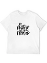 Be Water My Friend Lightweight Cotton T-Shirt – Daily Comfort Graphic Shirt