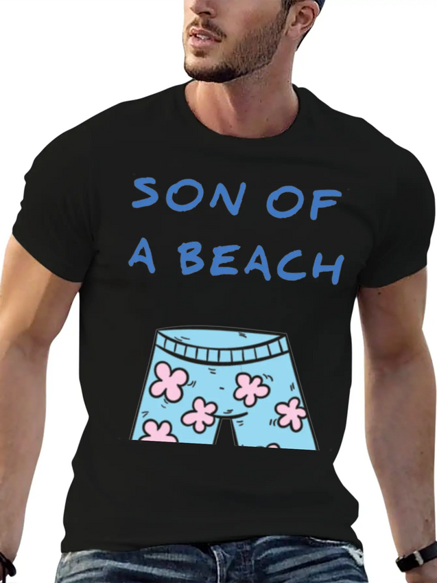 Beach Breezes Lightweight Cotton T-Shirt – Daily Comfort Graphic Shirt