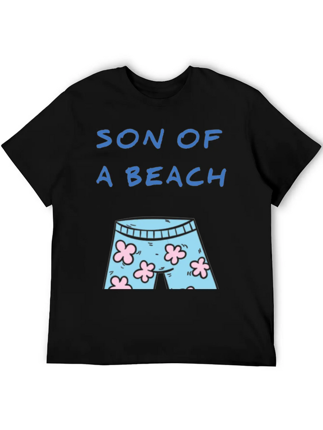 Beach Breezes Lightweight Cotton T-Shirt – Daily Comfort Graphic Shirt