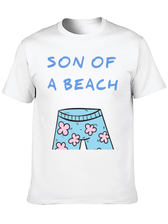Beach Breezes Lightweight Cotton T-Shirt – Daily Comfort Graphic Shirt