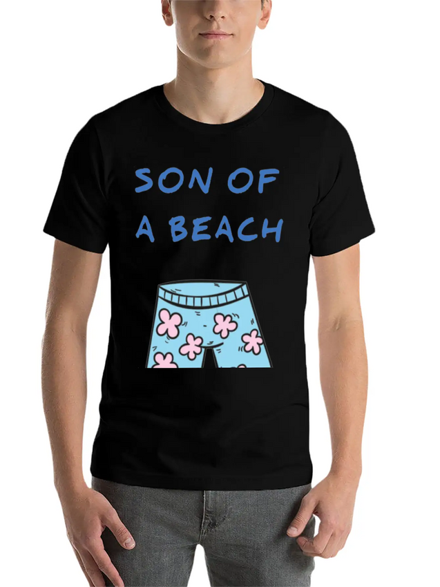 Beach Breezes Lightweight Cotton T-Shirt – Daily Comfort Graphic Shirt