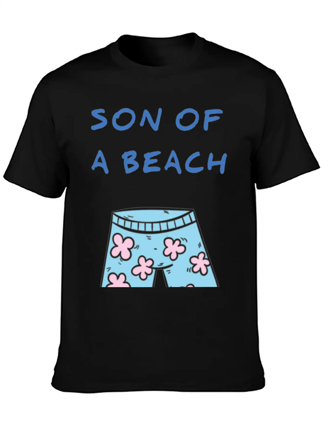 Beach Breezes Lightweight Cotton T-Shirt – Daily Comfort Graphic Shirt