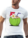 Beach Vacation Holiday Chill Lightweight Cotton T-Shirt – Daily Comfort Graphic Shirt