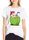 Beach Vacation Holiday Chill Lightweight Cotton T-Shirt – Daily Comfort Graphic Shirt