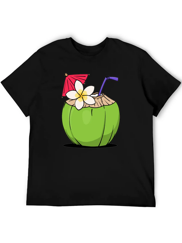 Beach Vacation Holiday Chill Lightweight Cotton T-Shirt – Daily Comfort Graphic Shirt