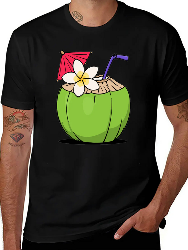 Beach Vacation Holiday Chill Lightweight Cotton T-Shirt – Daily Comfort Graphic Shirt