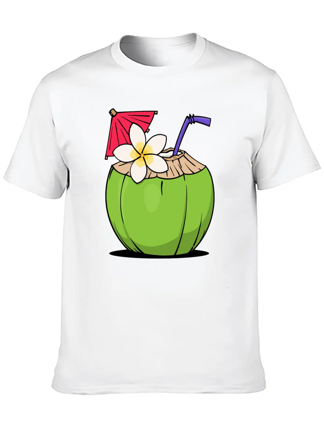 Beach Vacation Holiday Chill Lightweight Cotton T-Shirt – Daily Comfort Graphic Shirt