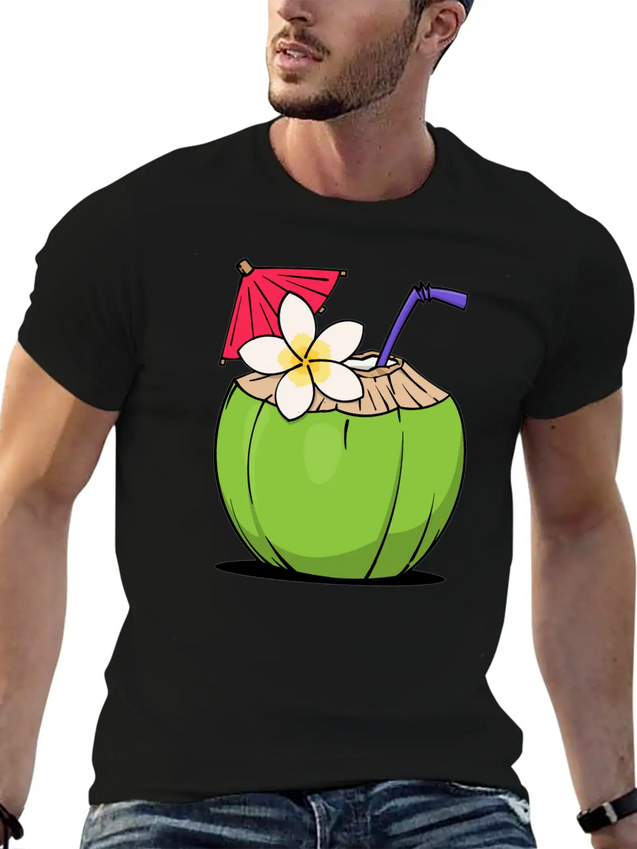 Beach Vacation Holiday Chill Lightweight Cotton T-Shirt – Daily Comfort Graphic Shirt