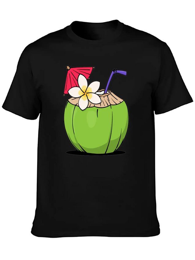 Beach Vacation Holiday Chill Lightweight Cotton T-Shirt – Daily Comfort Graphic Shirt