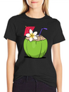 Beach Vacation Holiday Chill Lightweight Cotton T-Shirt – Daily Comfort Graphic Shirt