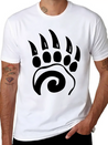 Bear Claw Lightweight Cotton T-Shirt – Daily Comfort Graphic Shirt