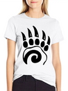 Bear Claw Lightweight Cotton T-Shirt – Daily Comfort Graphic Shirt