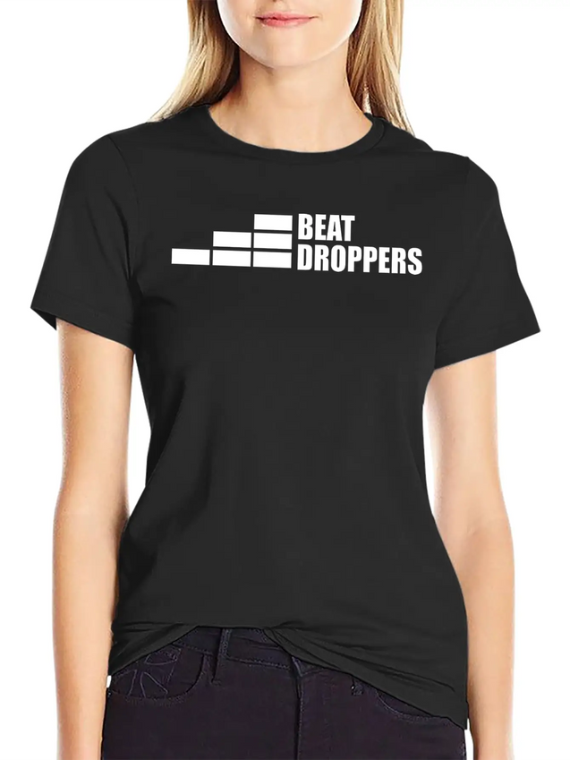 Beat Droppers Lightweight Cotton T-Shirt – Daily Comfort Graphic Shirt