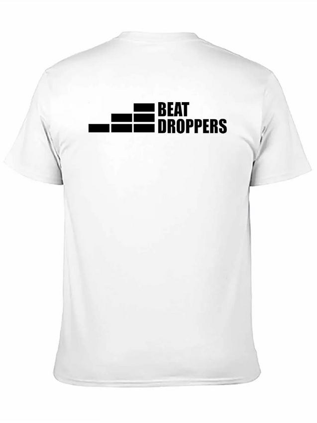 Beat Droppers Lightweight Cotton T-Shirt – Daily Comfort Graphic Shirt