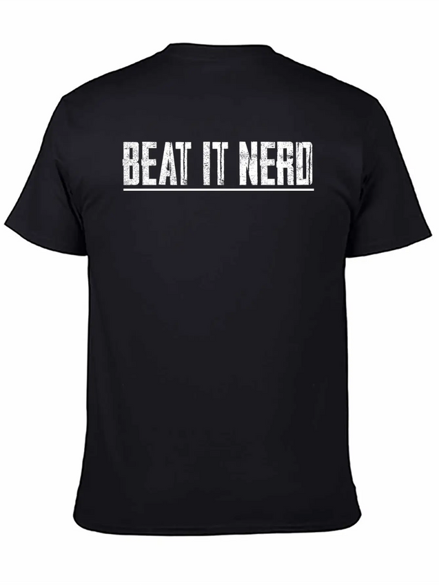 Beat It Nerd 5 Lightweight Cotton T-Shirt – Daily Comfort Graphic Shirt