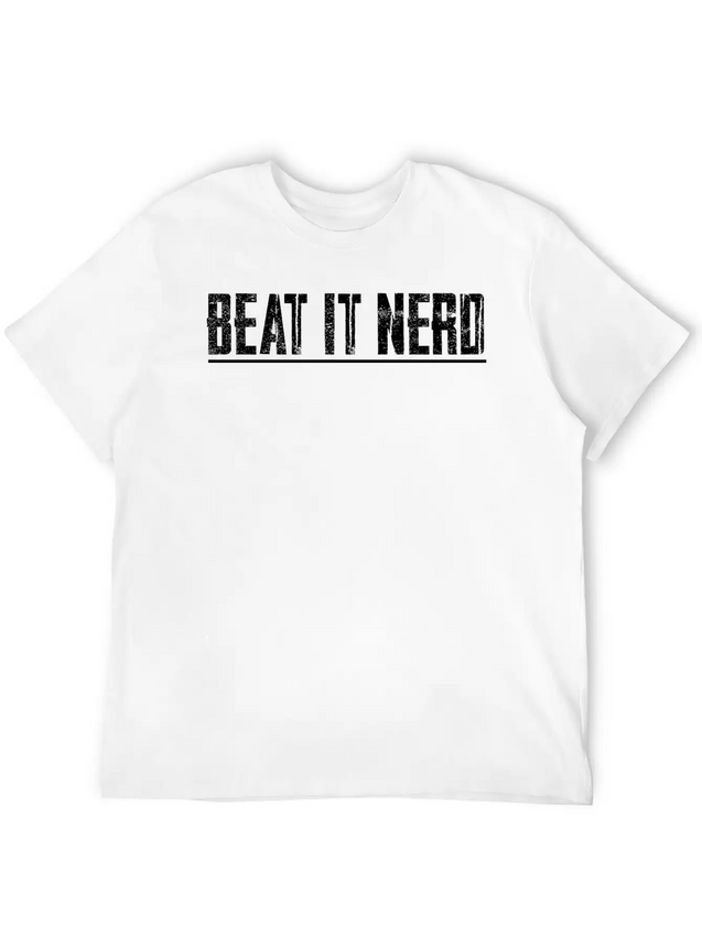 Beat It Nerd 5 Lightweight Cotton T-Shirt – Daily Comfort Graphic Shirt