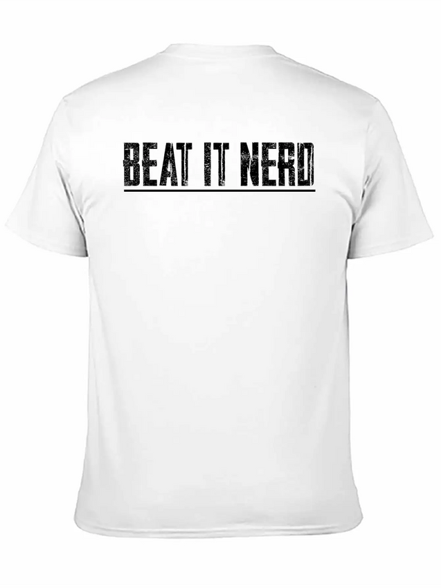 Beat It Nerd 5 Lightweight Cotton T-Shirt – Daily Comfort Graphic Shirt
