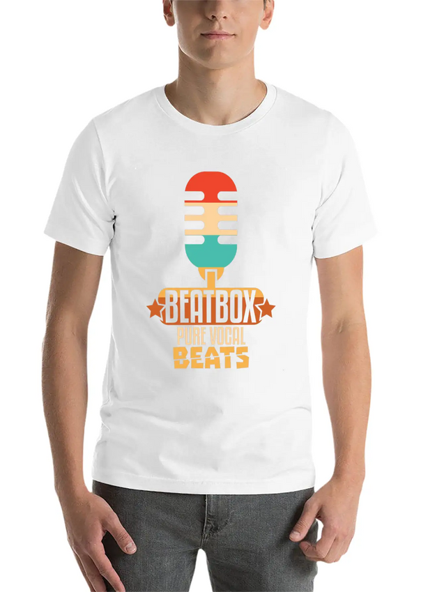 Beatbox Pure Vocal Beats Lightweight Cotton T-Shirt – Daily Comfort Graphic Shirt