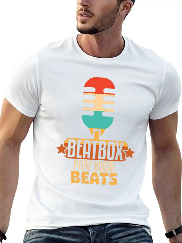 Beatbox Pure Vocal Beats Lightweight Cotton T-Shirt – Daily Comfort Graphic Shirt