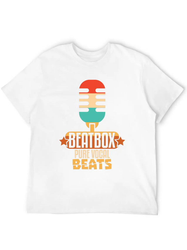 Beatbox Pure Vocal Beats Lightweight Cotton T-Shirt – Daily Comfort Graphic Shirt