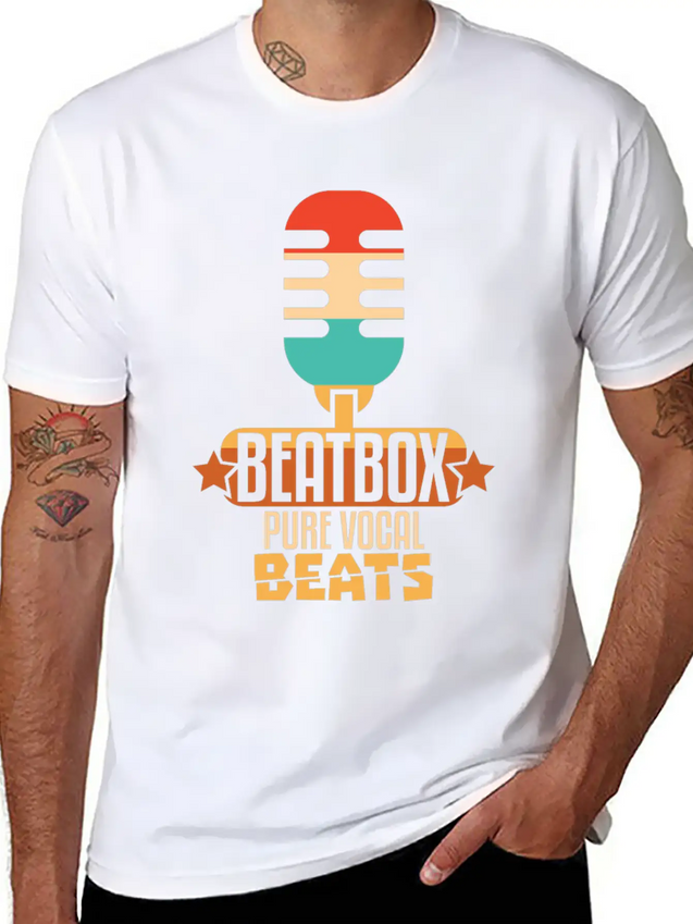 Beatbox Pure Vocal Beats Lightweight Cotton T-Shirt – Daily Comfort Graphic Shirt