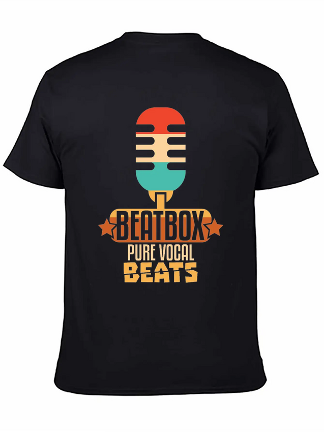 Beatbox Pure Vocal Beats Lightweight Cotton T-Shirt – Daily Comfort Graphic Shirt