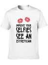 Beautician Gift Top Estheticial Selfies Lightweight Cotton T-Shirt – Daily Comfort Graphic Shirt