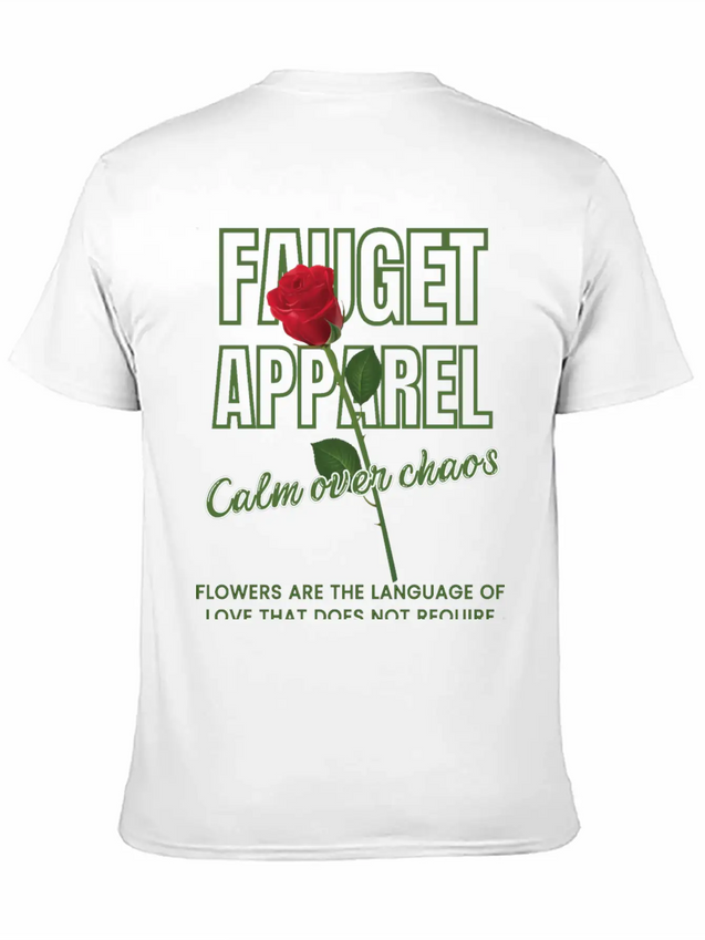 Beauty Of Nature Apparel. Beautiful Flower Lightweight Cotton T-Shirt – Daily Comfort Graphic Shirt