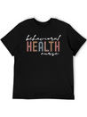 Behavioral Health Nurse Psychiatric Nursing Therap Lightweight Cotton T-Shirt – Daily Comfort Graphic Shirt