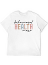 Behavioral Health Nurse Psychiatric Nursing Therap Lightweight Cotton T-Shirt – Daily Comfort Graphic Shirt