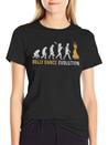 Belly Dance Evolution Dance Gift Lightweight Cotton T-Shirt – Daily Comfort Graphic Shirt