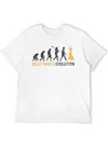 Belly Dance Evolution Dance Gift Lightweight Cotton T-Shirt – Daily Comfort Graphic Shirt