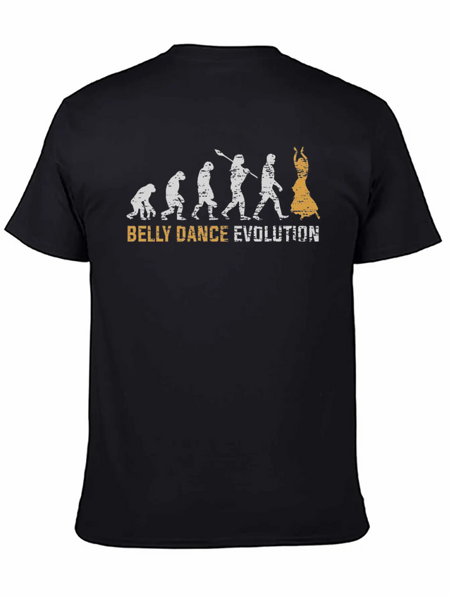 Belly Dance Evolution Dance Gift Lightweight Cotton T-Shirt – Daily Comfort Graphic Shirt