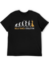Belly Dance Evolution Dance Gift Lightweight Cotton T-Shirt – Daily Comfort Graphic Shirt