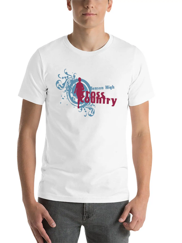 Benson High Cross Country Lightweight Cotton T-Shirt – Daily Comfort Graphic Shirt