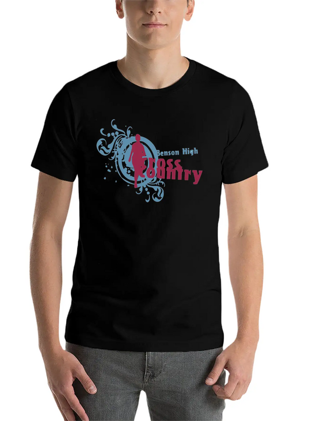 Benson High Cross Country Lightweight Cotton T-Shirt – Daily Comfort Graphic Shirt