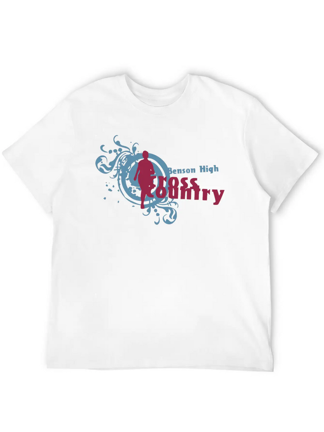 Benson High Cross Country Lightweight Cotton T-Shirt – Daily Comfort Graphic Shirt