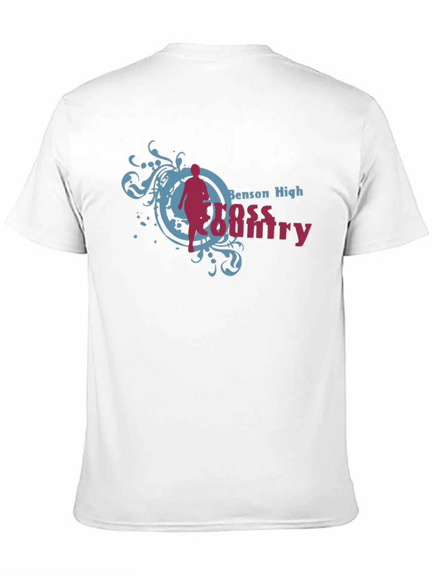 Benson High Cross Country Lightweight Cotton T-Shirt – Daily Comfort Graphic Shirt