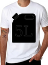Benzin Gas Tankstelle Petrol Station Oil Productio Lightweight Cotton T-Shirt – Daily Comfort Graphic Shirt