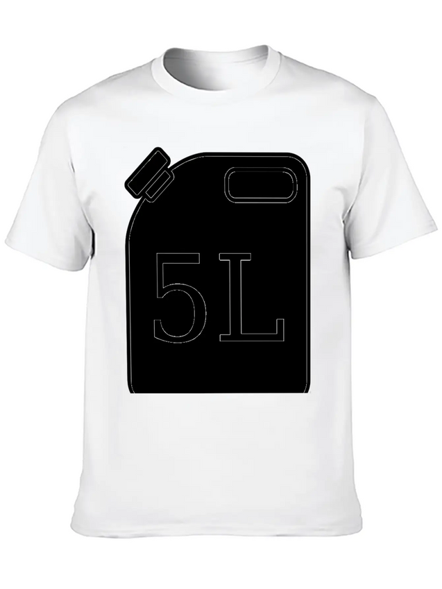 Benzin Gas Tankstelle Petrol Station Oil Productio Lightweight Cotton T-Shirt – Daily Comfort Graphic Shirt