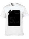 Benzin Gas Tankstelle Petrol Station Oil Productio Lightweight Cotton T-Shirt – Daily Comfort Graphic Shirt