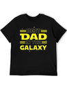 Best Dad In The Galaxy Lightweight Cotton T-Shirt – Daily Comfort Graphic Shirt