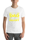 Best Dad In The Galaxy Lightweight Cotton T-Shirt – Daily Comfort Graphic Shirt
