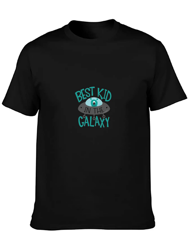 Best Kid In The Galaxy Lightweight Cotton T-Shirt – Daily Comfort Graphic Shirt