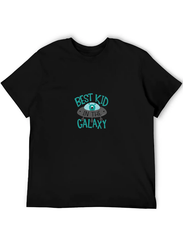 Best Kid In The Galaxy Lightweight Cotton T-Shirt – Daily Comfort Graphic Shirt