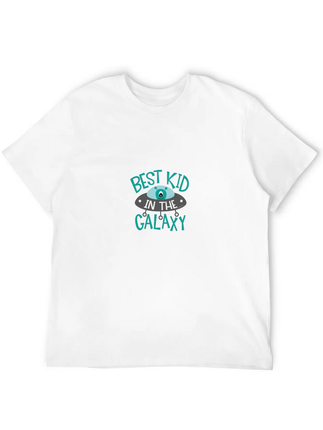 Best Kid In The Galaxy Lightweight Cotton T-Shirt – Daily Comfort Graphic Shirt
