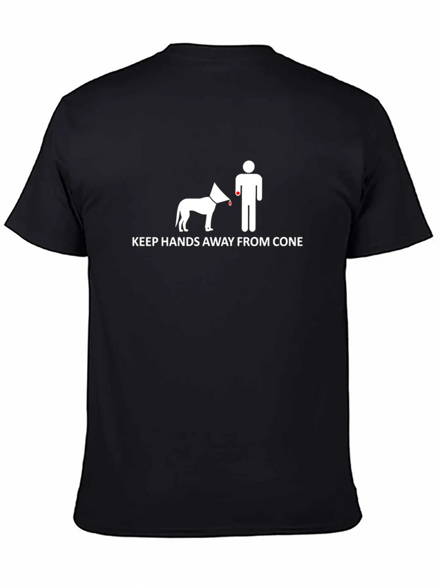 Beware Of The Cone Lightweight Cotton T-Shirt – Daily Comfort Graphic Shirt